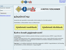 Tablet Screenshot of digikresz.hu